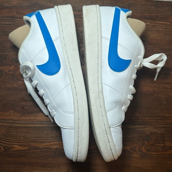 Nike Blazer Low Leather "White Blue" Men’s Size 8 Sneakers Good‎ Condition. - Picture 6 of 9
